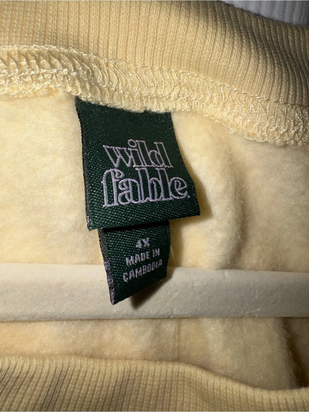 wild fable Cream Graphic Papayas Crewneck Sweatshirt - Picture 5 of 7